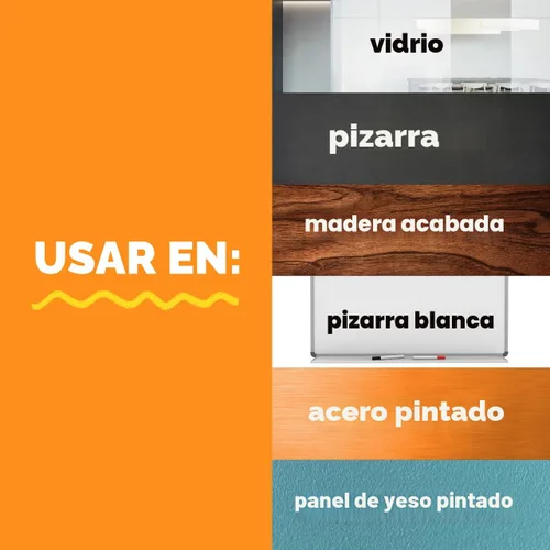 Vista 11 de Post-it DEF8x4, película para pizarra de borrado en seco, para paredes, puertas, mesas, pizarras, y más, removible, a prueba de manchas, fácil