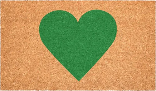 Vista 21 de Calloway Mills - Felpudo Madison Heart (Naranja, 24 x 36 pulgadas)