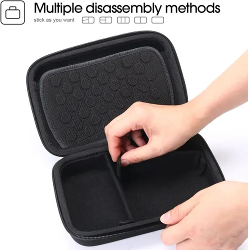 Vista 10 de Smatree Estuche organizador de accesorios duros para Apple Pencil/Mac mini de 14-16 pulgadas For 14-16inch Apple Magic Trackpad/Mouse,AirPods