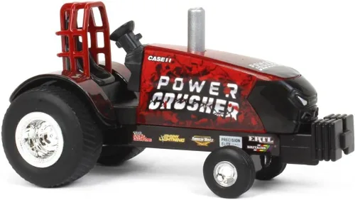 Vista 2 de Case IH Tractor de tracción de fundición a presión de 1/64 trituradora de potencia 47418