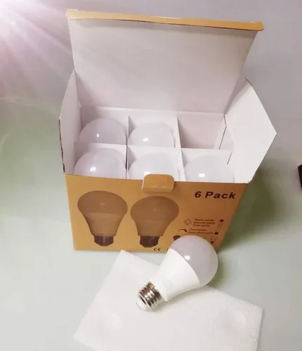 Vista 5 de Bombilla LED A19 de 12 V, color blanco suave, 2700 K, 60 W, equivalente a halógeno, bombillas A19 E26, base de tornillo, para RV, barco, campamento