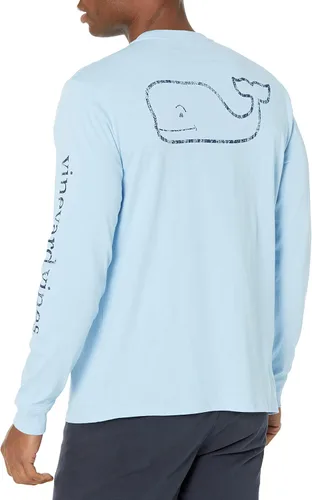 Vista 2 de Vineyard Vines Camiseta de manga larga Vintage Whale Pocket