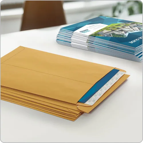 Vista 6 de Quality Park Sobres de catálogo de 9 x 12, paquete de 100 sobres de documentos con cierre autosellado, papel pesado de 28 libras, sobre autosellado