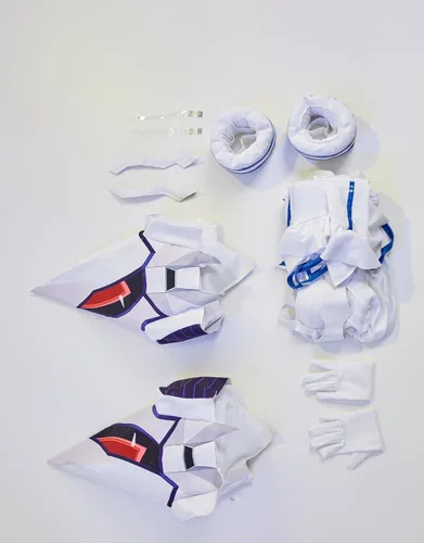Vista 9 de miccostumes Disfraz de cosplay con guantes y tocado para mujer y niña