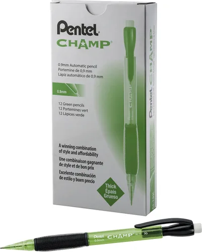 Vista 7 de Pentel Champ Starter Set con lápiz automático con plomo, (0.020 in), surtido, paquete de 2 (A2CBP)