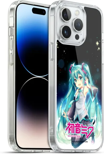 Vista 181 de Head Case Designs Licencia Oficial Hatsune Miku Gráficos Lindos Carcasa de Gel [Protección de Grado Militar] Compatible con Apple iPhone 7