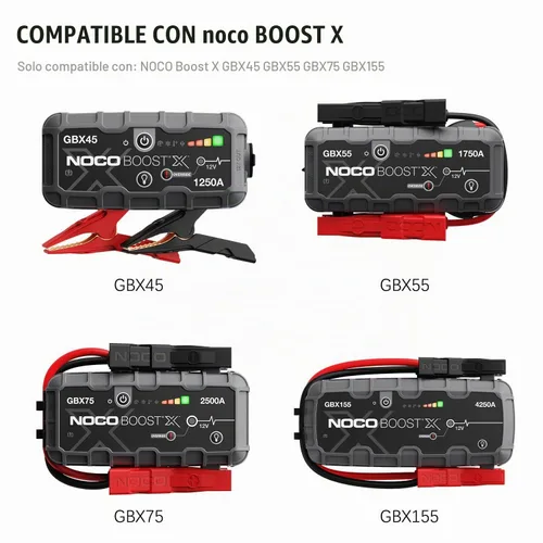 Vista 4 de Cable de carga compatible con NOCO Boost X GBX45 GBX55 GBX75 GBX155 Sport Battery Jump Starter Cable de alimentación (tipo USB-C, 5 pies)