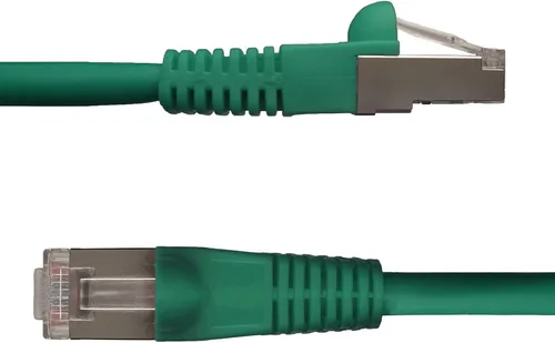 Vista 22 de NTW Cable Ethernet Cat6 blindado de 5 pies con conector RJ45 chapado en azul para módem, router, PC, Mac, laptop, PS2, PS3, PS4, Xbox 360, panel