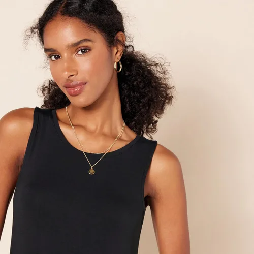 Vista 4 de Tienda Essentials - Vestido con vuelo y sin mangas para mujer (disponible en tallas extragrandes)