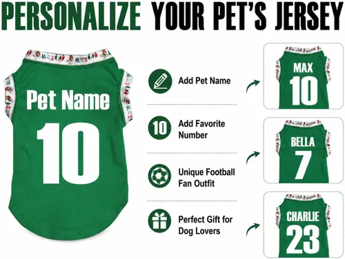Vista 20 de Petitebella Personalize Camiseta para perro cachorro con tema nacional (Argentina, XS)