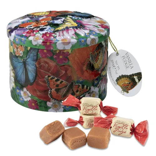 Vista 6 de Gardiners Of Scotland Farm Animals - Lata llena de dulce de dulce de vainilla escocés tradicional de lujo, 7 onzas