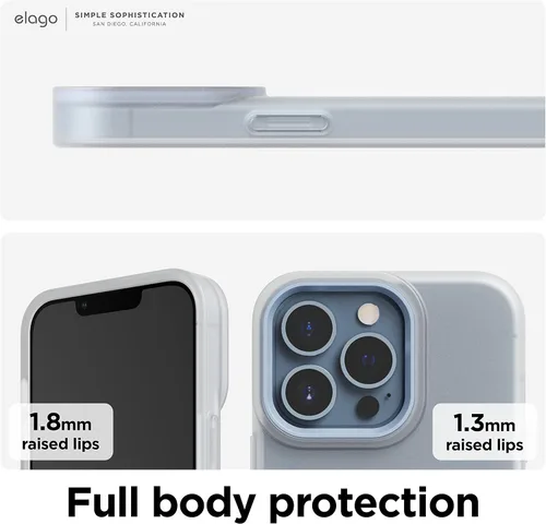 Vista 2 de elago Funda Glide Armor diseñada para iPhone 13 Pro, protección contra caídas, cubierta de TPU protectora a prueba de golpes, piezas mejoradas a