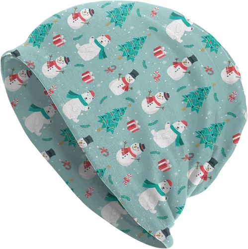 Vista 12 de Gorro holgado y holgado para quimioterapia, gorro de cáncer, gorro de punto, bufanda, gorro de noche para mujeres y hombres Animal lindo gato rosa