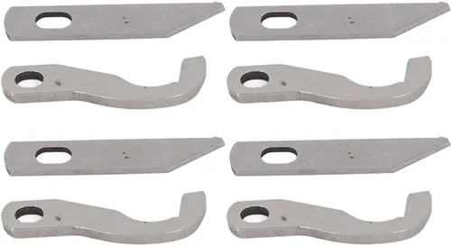 Vista 7 de Overlock Blade Juego de cuchillos de serger superior e inferior, 8 piezas de cuchillo de servidor para 925D 929D 935D 1034D PL1500 piezas piezas
