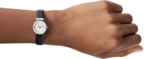 Vista 2 de Skagen Freja Reloj de cuero de dos manos
