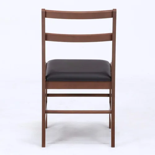 Vista 9 de 不二貿易(Fujiboeki) Fuji Boeki 98817 Dining Chair, Chair, Width 16.1 x Depth 20.1 x Height 31.1 inches (41 x 51 x 79 cm), Brown, Natural Wood, Synthetic