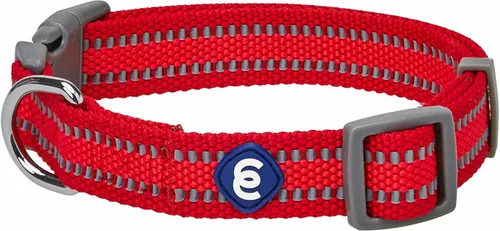 Vista 10 de Blueberry Pet Essentials - Collar para perros pequeños a juego, ajustable, clásico, de nailon, color sólido, para perros pequeños, collar