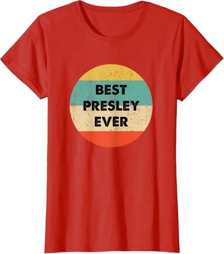 Vista 77 de Camiseta Presley Name, Negro, S