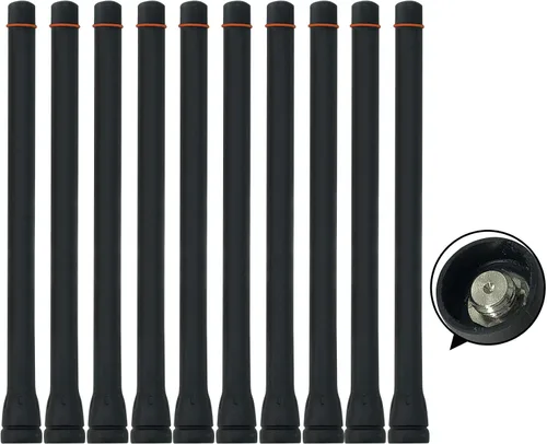 Vista 6 de Amasu 5 unidades FA-SC55V 136-174 MHz VHF antena 6.5 pulgadas compatible con IC-F3 F11 F14 F15 F16 F33 F34 F70 IC-F34 IC-F70 IC-F3020 IC-F3021