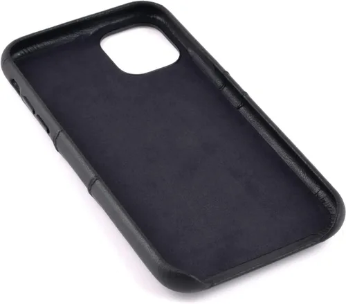 Vista 9 de Dockem Funda tipo cartera para iPhone 11 Placa de metal integrada para montaje magnético y 2 ranuras para tarjetas de crédito (padres)