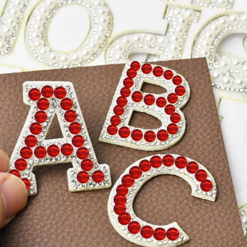 Vista 7 de 1799 piezas 4 hojas de pegatinas de diamantes de imitación 3/4/5/6 mm autoadhesivas para maquillaje de cara, ojos, cabello y cuerpo (Rojo-3/4/5/6mm)