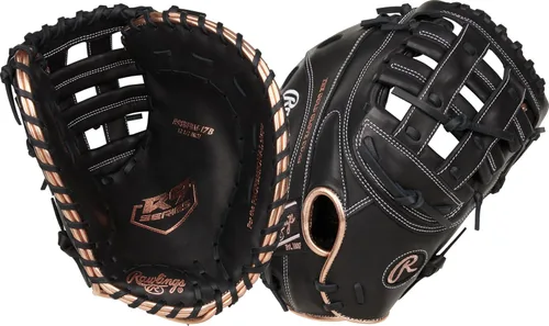 Vista 14 de Rawlings Guantes de sóftbol R9 Fastpitch Tamaños 11.5 a 13 pulgadas Múltiples estilos