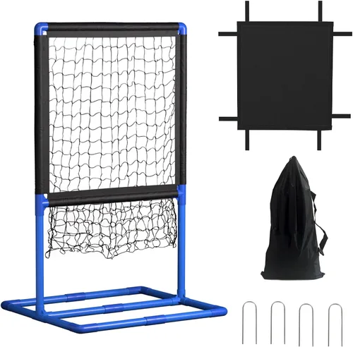 Vista 10 de Objetivo de zona de strike de béisbol para bolas de plástico Compatible con entrenamiento de lanzamiento de Wiffle Ball y Blitzball Fácil