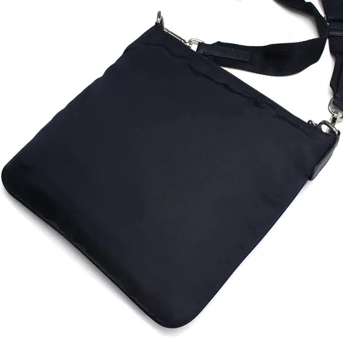 Vista 6 de Prada Bolso bandolera unisex de nailon Tessuto negro medio Negro