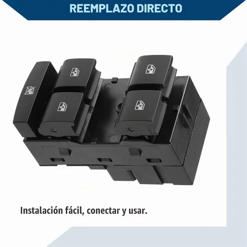 Vista 4 de No.95188244 / Interruptor de ventana delantera del lado del conductor/puerta de repuesto para Chevrolet Sonic 2012-2018 / Interruptor de ventana