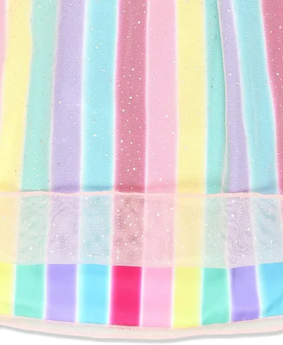 Vista 5 de Barbie Camisón de fantasía para niña con diseño de arco iris