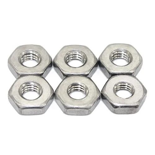 Vista 10 de Fullerkreg Tuerca hexagonal inoxidable de 1/4"-20, acero inoxidable 304, acabado brillante, (100 piezas)