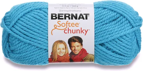 Vista 6 de Ovillo sólido Bernat Softee Chunky, otro, rosado bebé, Paquete de 1