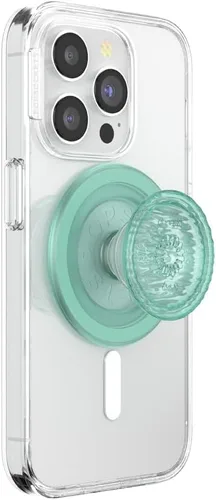 Vista 17 de PopSockets - Agarre para teléfono con soporte expandible, agarre adhesivo, suspiro azul