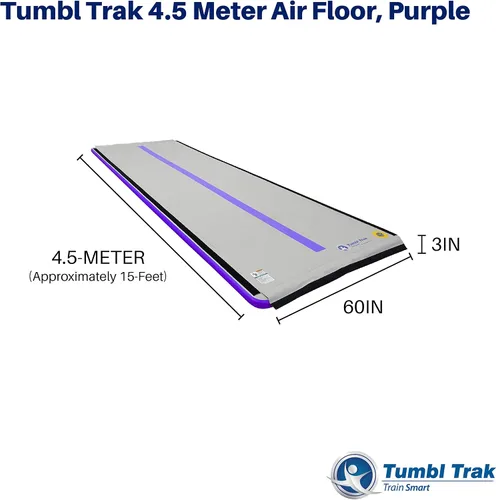 Vista 2 de Tumbl Trak Tumbl Trak Air Floor Púrpura