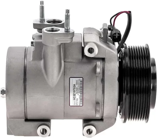 Vista 2 de Compresor de CA y embrague de A/C para Ford F250 F350 F450 F-250 F-350 F-450 Super Duty 6.7L PowerStroke Diesel 2017 2018 2019 - BuyAutoParts