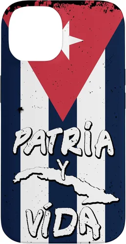 Vista 4 de Patria y Vida Cuban Flag Cuba Roots - Carcasa para iPhone 17, color negro