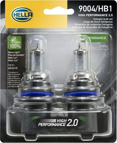 Vista 4 de HELLA 9004 - Kit de ampolla doble de 2.0 TB de alto rendimiento, 12 V, 65/45 W, paquete de 2