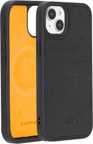 Vista 52 de BLACKBROOK York - Funda de piel de grano completo para iPhone 15 (6.1 pulgadas), color negro, iPhone 15