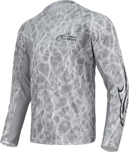 Vista 3 de Fishoholic - Surtido de 3 piezas - Camisa de pesca de manga larga UPF50 - Gafas de sol polarizadas - Vaso de 30 onzas