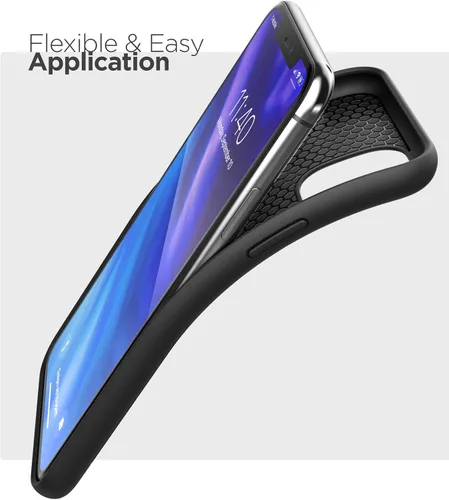 Vista 3 de Funda para cinturón Encased iPhone 11 con clip (Blindaje delgado) Funda de agarre delgada con cartuchera - Negro
