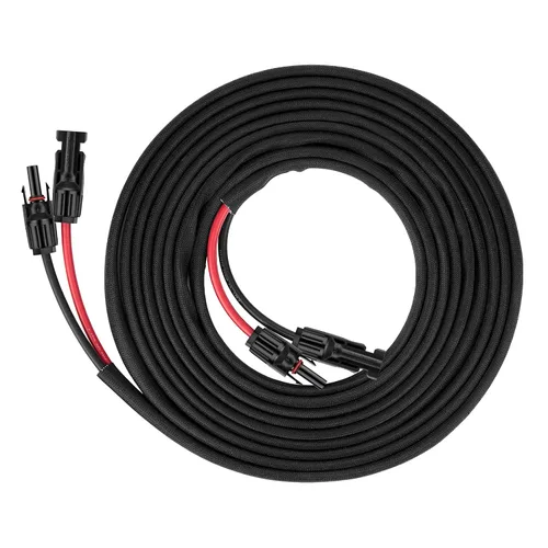 Vista 13 de Cable de extensión de panel solar de 3 pies y 10 AWG con conectores hembra y macho, cable solar para paneles solares, controladores de carga