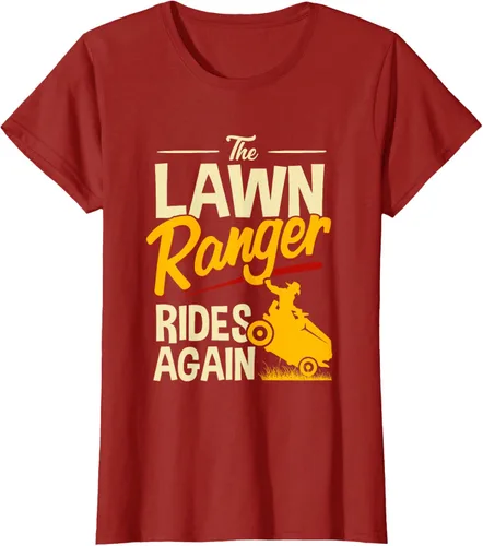 Vista 55 de The Lawn Ranger Rides Again - Camiseta de corte de césped Azul Marino