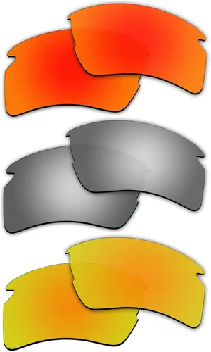 Vista 2 de ACOMPATIBLE 3 pares de lentes polarizadas de repuesto para gafas de sol Oakley Flak 20 XL P10