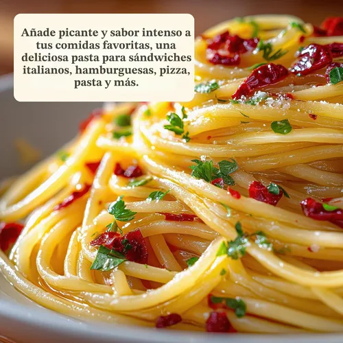 Vista 8 de Cento Extra Hot Calabrese Pepperoncino Hoagie Spread, 9.87 onzas