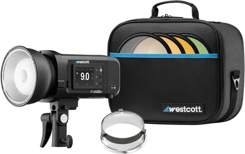 Vista 11 de Westcott FJ400 II Kit de mochila estroboscópica con pantalla táctil de 2