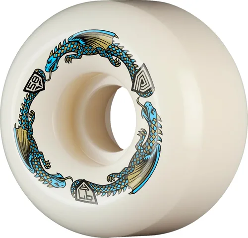 Vista 30 de Ruedas de patineta Powell Peralta Dragon Formula 88A, A2, 54mm x 39mm
