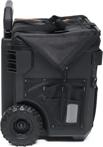 Vista 9 de ToughBuilt - Bolsa de herramientas de boca grande con ruedas, XXL, base impermeable, resistente, duradera y ruda (TB-CT-61-22)