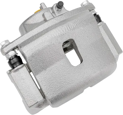 Vista 5 de Detroit Axle - Rotores de freno delanteros perforados y ranurados + repuesto de pinza de freno lateral del conductor para Honda Odyssey Acura MDX