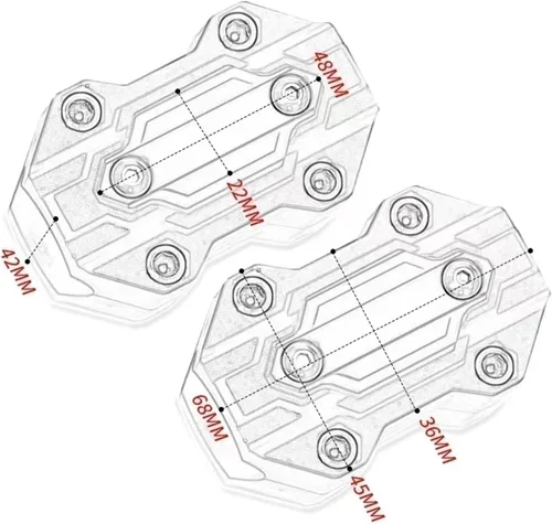 Vista 2 de Para Benelli TRK502 TRK 502 521 502X 2005-2019 2020 2021 Bloque de protección de parachoques del capó del motor de motocicleta, accesorios a prueba
