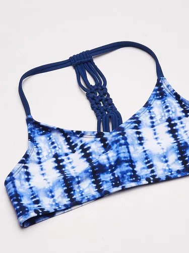 Vista 3 de Kanu Surf - Traje de baño de 2 piezas para niñas, estampado y con cuello en V